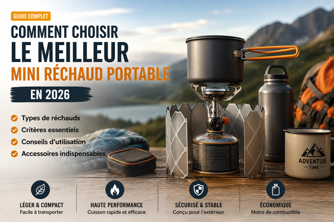 Comment choisir le meilleur mini réchaud portable ?