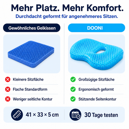 DOONI Gel-Sitzkissen